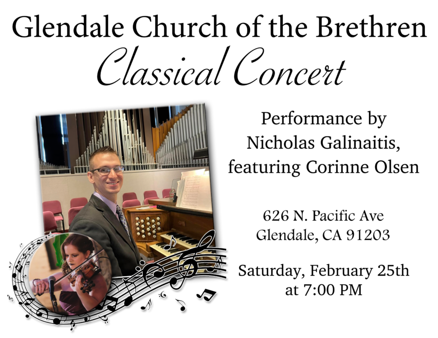 Classical Music Concert – Nick & Corinne
